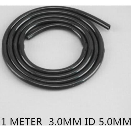 Black 3mm ID Fuel Pipe Hose Part For Hedgetimmer Strimmer Chainsaws Brush Cutter