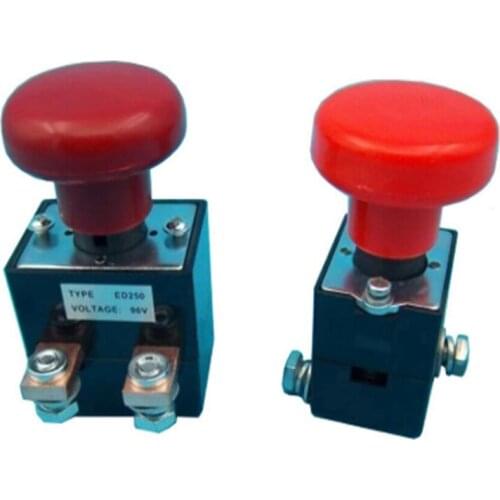 ED250B-1 250A Not Aus Schalter Rote Pilzkopf Druckschalter Ersetzen für Stapler Gabelstapler Elektro Motorwagen Palettenwagen