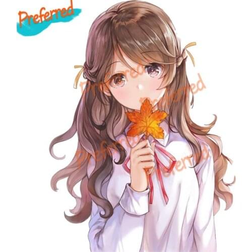 Interesting Three Ratels QC261 Pure Girl Animation Wall Stickers Game Space Decoration Wall Stickers for Bathroom