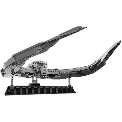 MOC 12653 Galactica UCS Spaceship Fortress War Cylon Raider Building Blocks Toys Bricks Creative Xmas Gift Child Kid