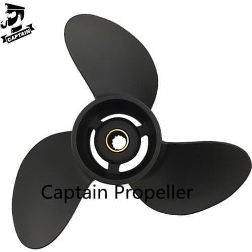 7.8x9 Propeller Fit Tohatsu Mercury Outboard Engine 4HP 5HP 6HP MFS4/5S/6S M5B 12 Tooth Spline RH 369B64518-1