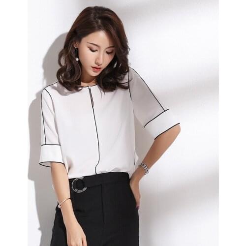 Purple Pearl Black And White Blouses