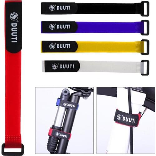 Handlebar Tapes 5pcs Nylon Adhesive Tape Cycling Bicycle Pump Bottle Straps for Handlebar Flashlight Inflator