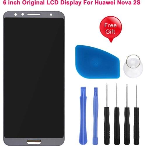 Yeesite 6.0 Original For Huawei Nova 2s HWI-AL00 HWI-TL00 LCD Display + Touch Screen Digitizer Assembly Replacement with Tools