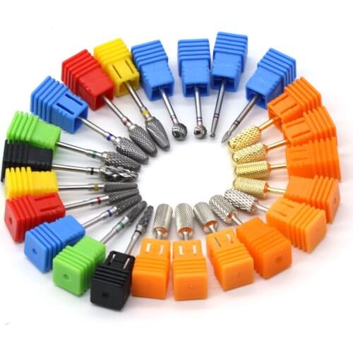 10PCS Milling Cutter For Manicure And Pedicure Mill Electric Machine For Nail Electric Nail Drill Bits Nail Art Mill Apparatus