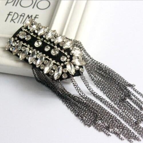 2pcs Epaulettes clothing decorative shoulder flower jewelry accessories shoes and bags accessories