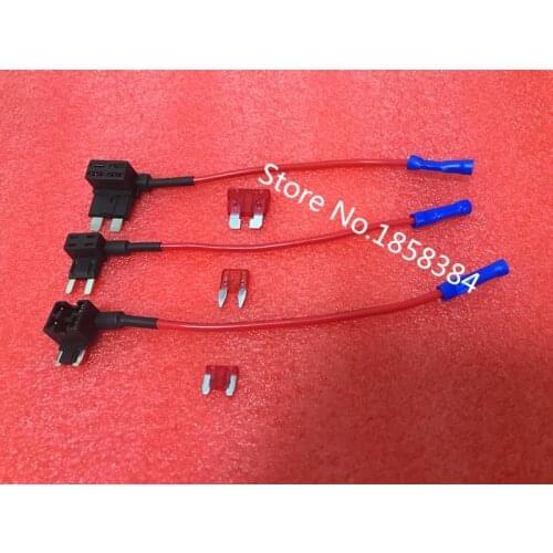 10A Blade Car Fuse with holder 12V Fuse Holder Add-a-circuit TAP Adapter Micro Mini Standard ATM APM Blade Auto Fuse