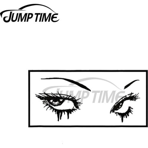 JumpTime 13 x 3.3cm Tomie Ito.Junjiss Collection Bleeding Eyes Car Stickers Windshield Bumper Decal Creative Waterproof Decor