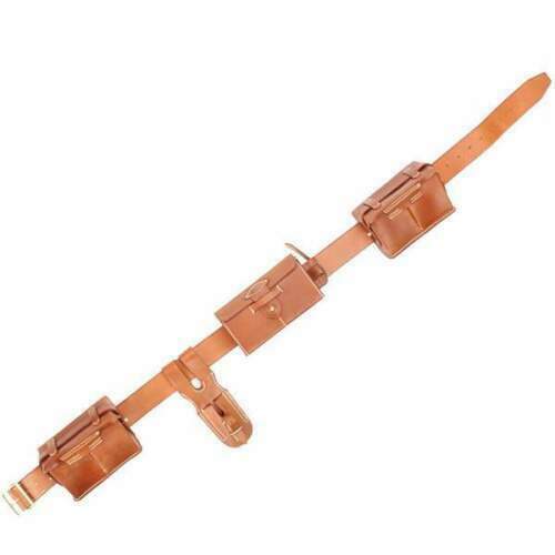 WWII Japanese Army 1938 Soldier Equipment Belt Size L Ammunition Frog Collection