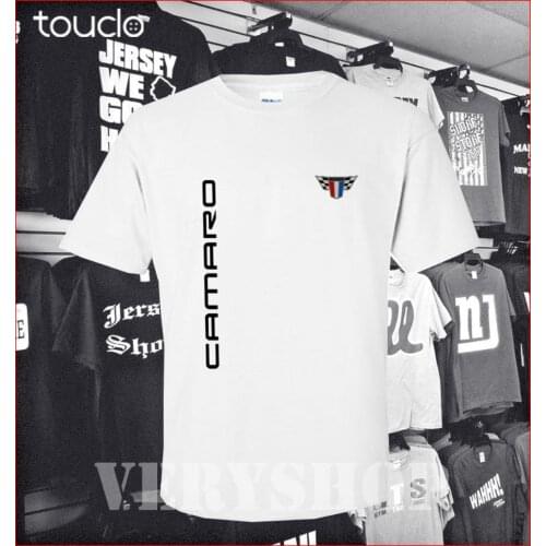 Chevy_Camaro Logo Mens Clothing T-Shirts 2019 Fashion Short Sleeve Black T Shirt 100% Cotton Casual Tee Shirt