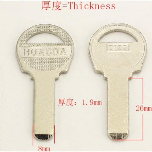 B104 Wholesale Locksmith Brass House Home Door Blank Empty Key Blanks Keys 15 pieces/lot
