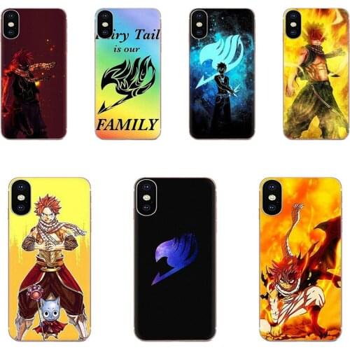 Couple Special Offer Luxury Vertical Case For Samsung Galaxy S3 S4 S5 Mini S6 S7 S8 Edge Plus S9 S10 S20 Plus Fairy Tail Anime