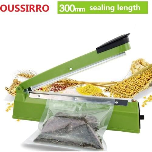 30CM Portable Heat Sealing Machine Food Bag Package Sealer Capper Sealing Tool Bag Clips Household Multifunction Kitchen Tool