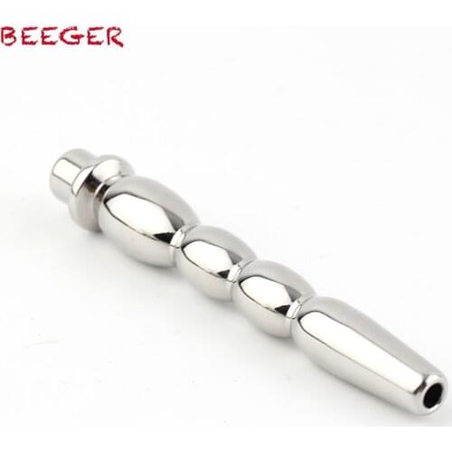 BEEGER Penis Plug Is A Cum Thru Penis Plug With Lovely Rises And Falls To Entertain Your Urethra Thoroughly