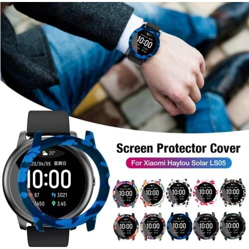 Silicone Protective Case for Xiaomi Haylou Solar LS05 TPU Watch Cover Bumper Shell Protective,for haylou watch accessories