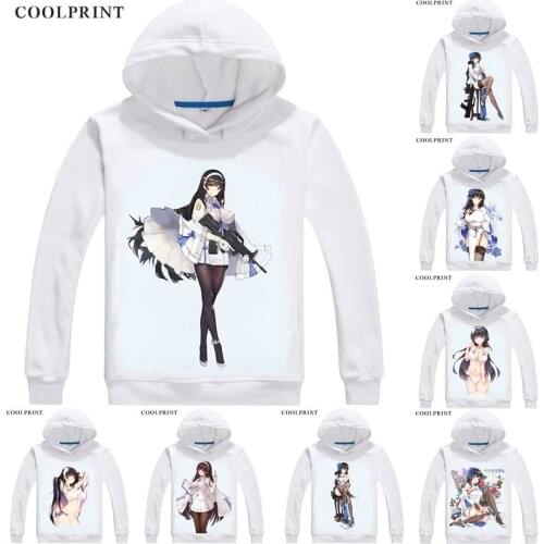 Type 95 Qbz-95 Mens Hoodies Girls Frontline Girls' Doujinshi Anime Sweatshirt Streetwear Custom Hoodie Costume Hooded