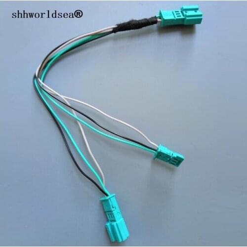 Worldgolden 3p for bmw female to male socket Auto treble plug,1-968700-1 B / 1355620-1 for BMW car ect