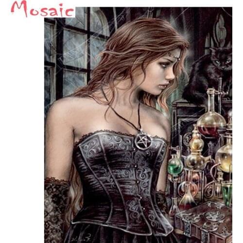 5d DIY diamond painting woman full drill square/round mosaic Diamond Embroidery cross stitch home decor