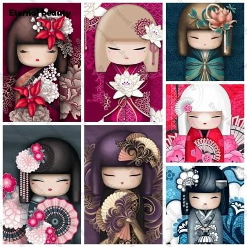 Cartoon Character Diamond Painting Full Square/Round Drill 5D Diy Cross Stitch Kits Diamond Embroidery Pictures of Rhinestones