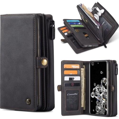 For Samsung Galaxy S20 Ultra Case Plus Flip Leather Wallet Cover Phone Bag For Samsung Galaxy S20 Note 10 Plus A51 A71 Case