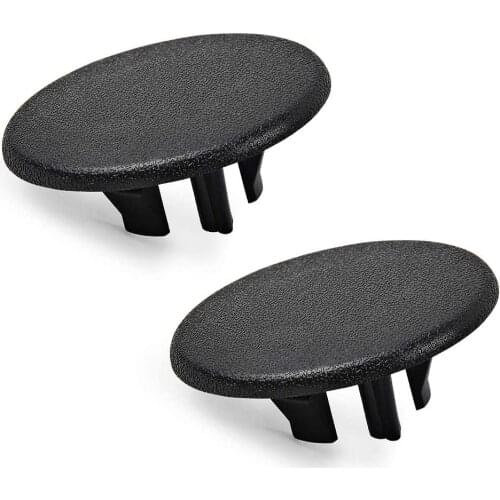 Black Armrest Cap Cover Durable Left or Right Rear Bucket Seat Handle Trim Bolt for Chevy Suburban, Tahoe, GMC Sierra, Yukon