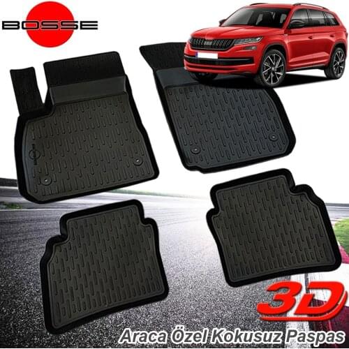 For Skoda Kodiaq Mat 3D Pool BOSSE