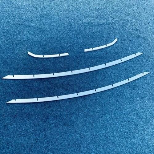 For Toyota Harrier Venza 2020 2021 Car Styling Upper And Lower Grill Grille Cover Trims Racing Grille Protector Accessories