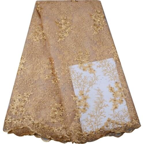 Wine color High Quality French Lace Fabrics For Women Wedding 2018 Latest African French Lace Fabric 10 Colours A969