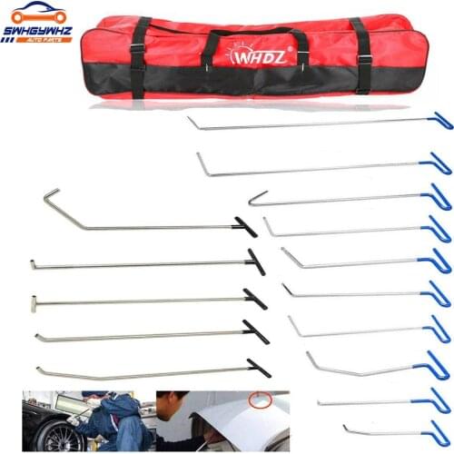 Automobile Dent Repair Tools Paintless Dent Repair Kits for Car Auto Body Dents Hail Damage Removal Set Stainless