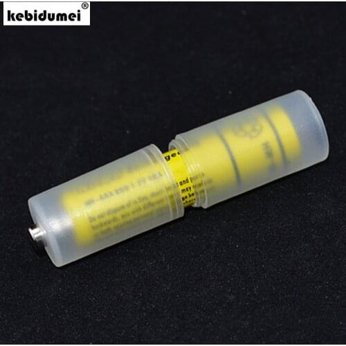 Kebidumei 2020 5Pcs AAA to AA Size Cell Battery Converter Adapter Batteries Holder Plastic Case Switcher Wholesale New arrival