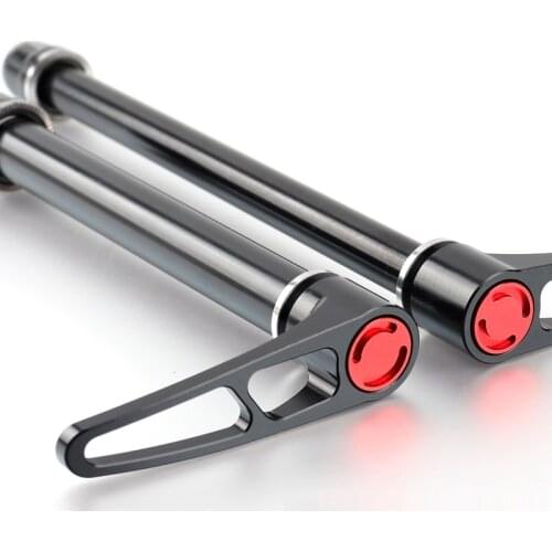 MTB Road Bicycle Thru Axle Quick Release Lever 15mm 12mm Front Rear Quick Release Rod