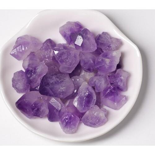 Natural Amethyst Healing Stone Amethyst Mineral Specimens Raw Stone Crystal Gifts DIY Jewelry Aquarium Decor