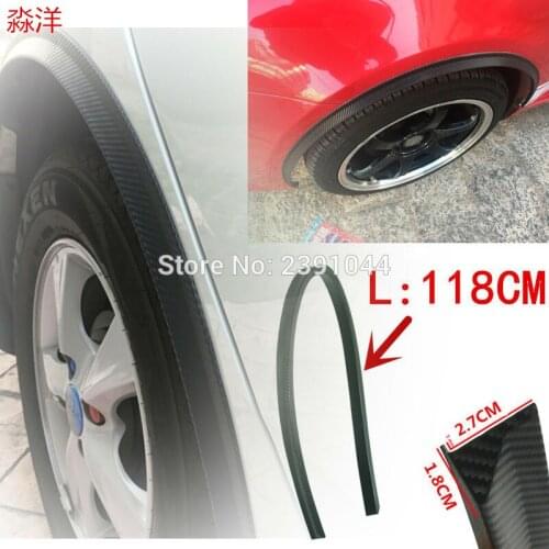 Q7 Wheel Arch Eyebrow Stripe ,Car Wheel Modling Trims for (Fit 2006-2014 Q7 all cars )PU material black polished painting