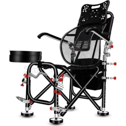 Fishing chair platform fishing chair all terrain multifunctional portable folding fishing gear stool fishing stool