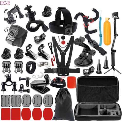 50 in 1 sports camera outdoor sports accessories for GoPro HERO8 Black 8 7 6 5 4 3 SJCAM/Xiaomi Yi kit