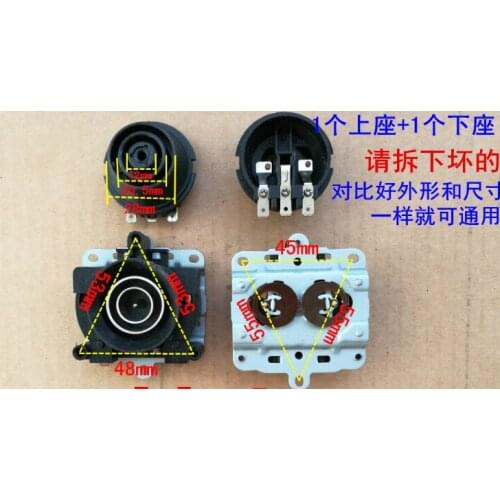 Kettle Thermostat, Temperature Control with Terminals Tip Top Base Socket 588B