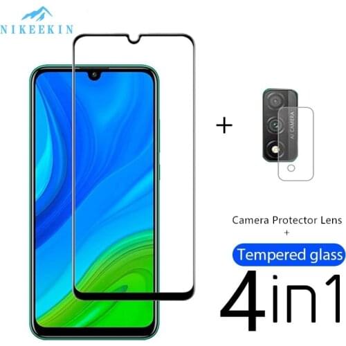 2PCS Screen Protector for Huawei Y5P Y6P Y6S Y7P Y8P Y9S Glass Tempered Glass for Honor 9X 9C 9S 9A 30I 20S 9X Camera Glass Film