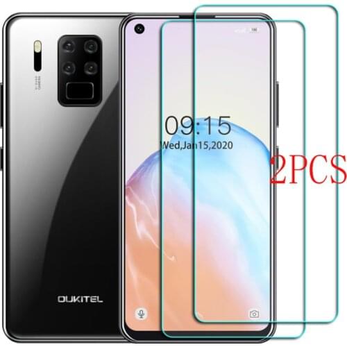 2PCS FOR Oukitel C18 Pro Tempered Glass Protective on Oukitel C18Pro Screen Protector Glass Film Cover