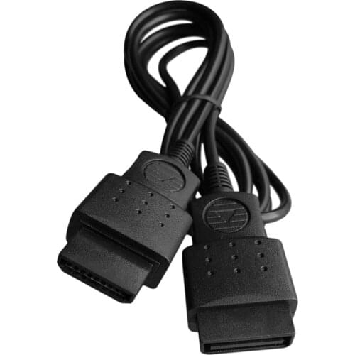 100 pcs a lot 1.8M Controller Extension Cable for Sega Saturn Gamepad Joystick