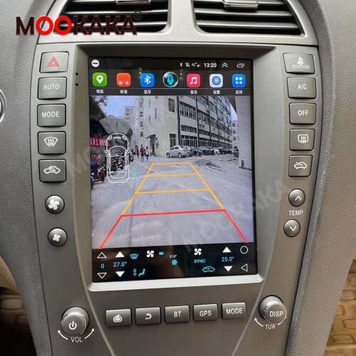 Tesla Style Android 64GB Car Multimedia Player For Lexus ES 2006 - 2012 GPS Navigation Auto Radio Stereo Tape Recorder Head Unit