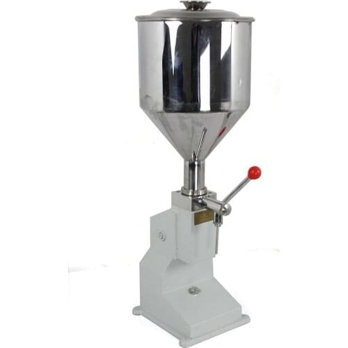 Guarantee 100% new Manual Cream paste filler (5-50ml),hand pressing filling machine