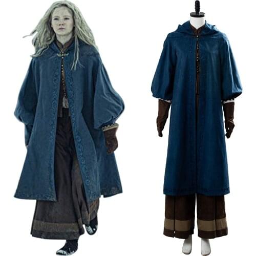 Anime cosplay Cirilla Fiona Elen Riannon Costume Ciri Cosplay Dress Full Outfit Halloween Carnival Costumes men women clothes