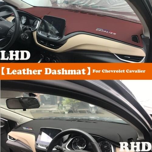 Leather Dashmat Accessories Car-Styling Dashboard Covers Pad Dash Mat Sunshade Carpet For Chevrolet Cavalier 2020 2021 LHD RHD