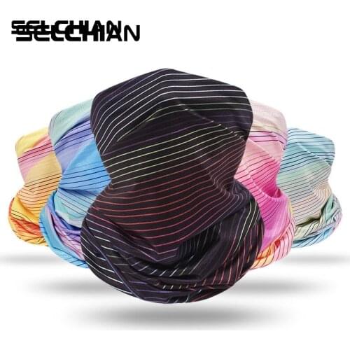 Men Women Scarves Magic Headband Elastic Breathable Neck Gaiter Tube Scarf Half Bandana Headwear Bicycle Sweatband Pirate Hat