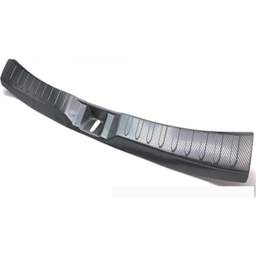 For Toyota RAV4 RAV 4 2019 2020 Steel Rear Bumper Sill Scuff Plate Protector Guard Cover Trim Car Accessories