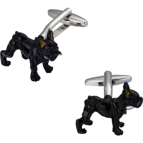 The new mens jewelry interesting pet dog Cufflinks French shirt cuff links wholesale and retail