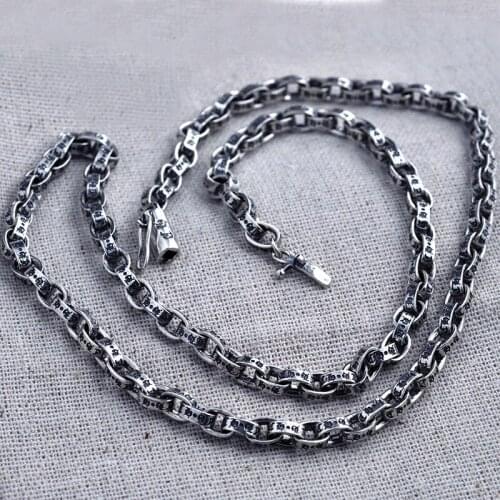 925 Sterling Silver S Hook Necklace Women And Men Neck Chain Wholesale Necklace Chain Around the Neck Jewelry 2020 Jewelry