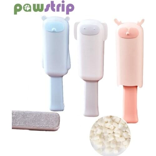 Portable Pet Hair Remover Brush Double-Side Cat Dog Combs Reusable Home Sofa Clothes Cleaning Lint Brush Cleaning Tools
