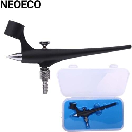 Mini Size Marker Pen Lightweight Portable Pneumatic Spray Gun Machine Black Model Tool with Box Art Design Airbrush Sprayer