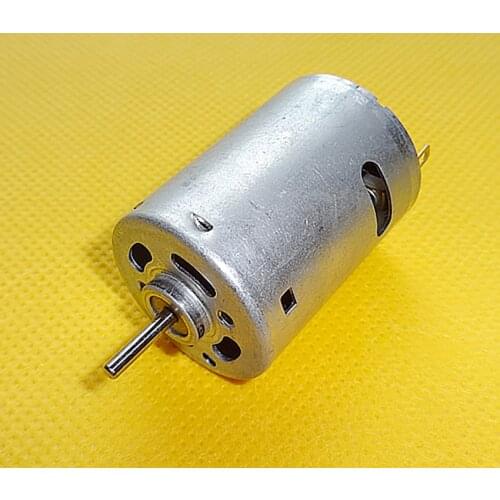 RS-385 DC Motor DC 3-48V Carbon Brush Motor With Anti-magnetic Shield, Copier Automation Equipment Motor For Household Appliance